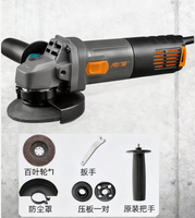 OEM RUTE Vente directe d'usine 850w Outils électriques professionnels 220V Meuleuse d'angle électrique multifonctionnelle Polisseuse