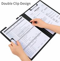 Carpeta Portapapeles A4 con Doble Clip Metálico, Textura Repujada, Plegable 360° °   Portapapeles Giratorio para Enfermería con Soporte para Bolígrafo