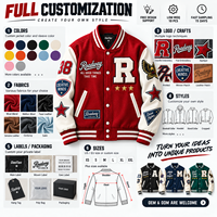 Blouson universitaire vintage multi-badges en chenille brodée, personnalisé, avec manches en fausse fourrure et cuir, style streetwear, manteau de baseball – Fabricant