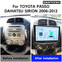 Autoradio pour Toyota Passo Daihatsu Sirion 2006-2012, lecteur stéréo Android 10 pouces, CarPlay sans fil, écran tactile automatique