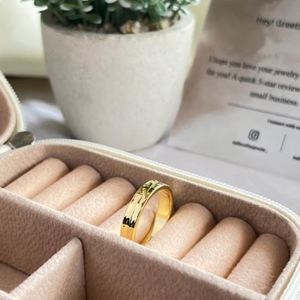 แหวนเงินเนื้อละเอียด4มม. ที่ละเอียดอ่อนเหมาะสำหรับสไตล์มินิมอลเครื่องประดับงานแต่งงานวันครบรอบและของขวัญพิเศษ - Product Image 1