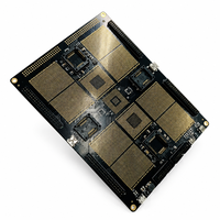 Fabricant de cartes PCB pour serveurs IA - Carte multicouche à faible perte, contrôlée en impédance, PCBA personnalisée pour applications haute fréquence, surface ENIG
