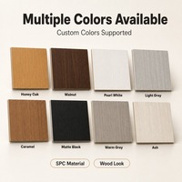 Panel Dinding SPC Motif Kayu, Papan Dekoratif Modern untuk Dinding Utama, Renovasi Rumah dan Kantor