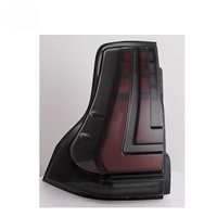 Nouvel ensemble de feux arrière LED transparents/rouges modifiés pour voitures, pour Lexus GX460 2010-2017 et Toyota LC Prado 2018-2023, mise à niveau des feux arrière