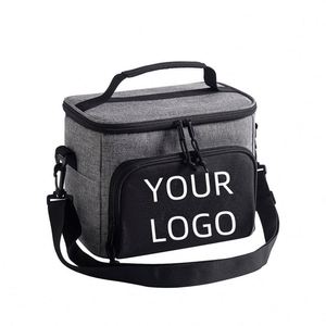 <b>Box</b> Men Women Insulated Reusable Lunch Cooler Bag Handheld Insulation <b>Large</b> Capacity Waterproof Promotion <b>Gift</b> - Product Image 1