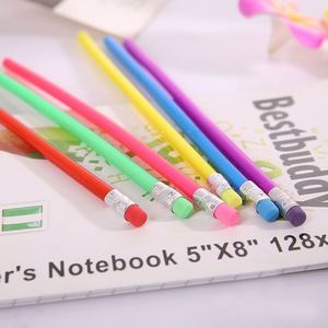 Borrador de Plástico de Diseño Lindo y Colorido Personalizado, Lápiz Flexible y Plegable para Niños, para Promoción - Product Image 6