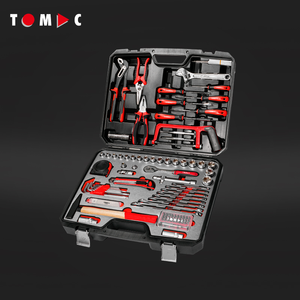TOMAC 104 PCS Llave de vaso profesional de 3/7 "y juego de herramientas de reparación manual múltiple universal personalizado para el hogar y el taller - Product Image 1
