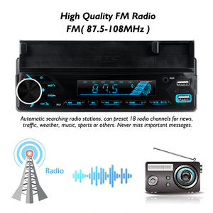 Lecteur multimédia numérique BT FM STC 1Din Autoradio Lecteur stéréo Lecteur MP3 de voiture avec support de téléphone Vidéo <span class=keywords><strong>sexy</strong></span> Téléchargement MP3 - Product Image 5