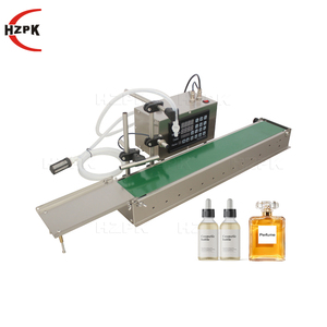 Machine de remplissage de liquides HZPK 10-100ml numérique de table pour lotions, capacité 1000g, pour bouteilles en plastique – Prix - Product Image 1