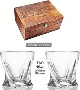 Ensemble de verres à whisky promotionnels personnalisés, faible quantité minimale de commande avec impression sur mesure |   Articles de bar économiques pour les cadeaux promotionnels - Product Image 3