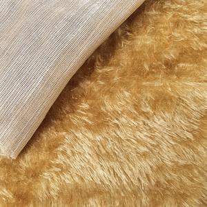 Spazzola Kingcason anello di macinazione PV tessuto di peluche finta pelliccia di coniglio finta artificiale per copridivano/cappotto/coperta - Product Image 5