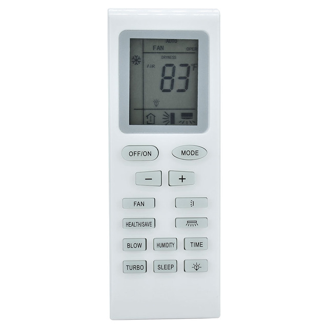 Universal Waterproof AC Remote Control Fixed Code for Gree YBOF YB1FA YB1F2 YBOF2 Mar28 Air Conditioners