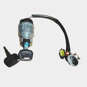 กุญแจล็อคสวิตช์จุดระเบิดแบบ JK405C-1สำหรับรถยกไฟฟ้าแบตเตอรี่ลิเธียมเริ่มต้นด้วยกุญแจและชุดสายไฟ - Product Image 3