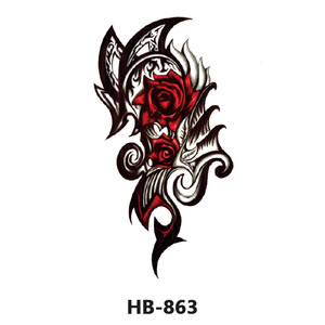 Venta al por mayor nueva llegada Sexy tatuaje pegatina diseños transferencia <span class=keywords><strong>de</strong></span> agua temporal León flor <span class=keywords><strong>tatuajes</strong></span> - Product Image 5