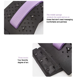 Lumbar <strong>Back</strong> Cracker Board Pain Relief <strong>Device</strong> Multi-Level Lumbar <strong>Back</strong> <strong>Massager</strong> <strong>Back</strong> Stretcher Support - Product Image 5