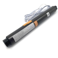 Moteur tubulaire intelligent RONCO Brush DC pour stores vénitiens et alvéolaires de 28 mm, garantie 5 ans, démarrage et arrêt progressifs