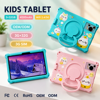 YPORANGECHENG Tablet Edukasi untuk Anak 3GB 32GB Kontrol Orang Tua Casing Logam Layar 1280*800 Tablette PC