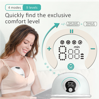 OEM ODM TPH Tire-lait électrique portable en silicone de qualité alimentaire, mains libres, avec 5 modes, 9 niveaux, silencieux et rechargeable