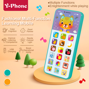 Samtoy elettrico ricarica Baby educazione precoce <span class=keywords><strong>Castellano</strong></span> apprendimento Smart Mini cellulare per bambini cellulare giocattolo per cellulare - Product Image 4