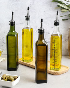 Bouteille d'<span class=keywords><strong>huile</strong></span> d'<span class=keywords><strong>olive</strong></span> en verre <span class=keywords><strong>Carafe</strong></span> à <span class=keywords><strong>huile</strong></span> d'<span class=keywords><strong>olive</strong></span> <span class=keywords><strong>Carafe</strong></span> pour distributeur de vinaigre de cuisine Set Distributeur de verre sans plomb - Product Image 4