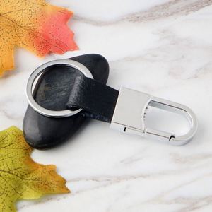 High End Good Quality Men's <b>Key</b> <b>Chain</b> <b>Leather</b> Keychain Metal Car Keyring Activity Small Gift Custom Promotional Gifts - Product Image 4