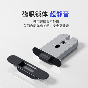 Nissho <b>Smart</b> Fingerprint <b>Lock</b> Aluminum Alloy Door <b>Lock</b> For Wooden Doors Rental Rooms Password Entry - Product Image 4