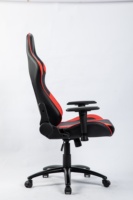 Chaise de jeu pivotante personnalisée de haute qualité avec massage et hauteur réglable pour usage domestique ou au bureau, en cuir PU, grand confort