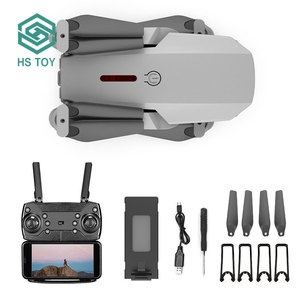HS <span class=keywords><strong>E88</strong></span> Drone Mini Wifi kamera ganda 4k, <span class=keywords><strong>Quadcopter</strong></span> profesional dengan fitur mengikuti dan pengisi daya termasuk - Product Image 3