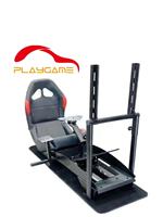 Cockpit de simulation de course pour PC, PS4, PS5, compatible avec les simulateurs de conduite Logitech G25, G27, G29, G920, siège de simulation de course automobile F1