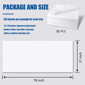 Rotoli di lenzuolo usa e getta coprimaterasso medico bianco Non tessuto impermeabile Non tessuto rotoli di lenzuolo/divano spa <span class=keywords><strong>monouso</strong></span> Non tessuti - Product Image 5