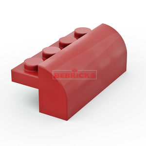 BEBRICKS Série de pièces de construction 6081 – Pente Courbe 2x4x1 1/3 avec 4 goujons encastrés – Ensemble de briques de construction pour enfants – Créez vos MOC - Product Image 6