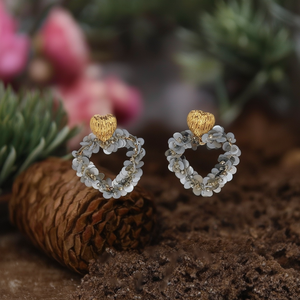 ต่างหูห่วงรูปหัวใจสแตนเลสสตีล 316L ยี่ห้อ SmileJoyas สำหรับผู้หญิง ชุบทอง PVD ทนทาน ทันสมัย เหมาะสำหรับงานปาร์ตี้ เครื่องประดับแฟชั่น - Product Image 3