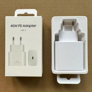 Adaptador de Corriente PD EPTA845, Carga Súper Rápida de 45W, Adaptador Europeo de 2 Pines, Cargador USB C de 3 Pines para Reino Unido, para Samsung Galaxy S25 S24 S23 Ultra - Product Image 3