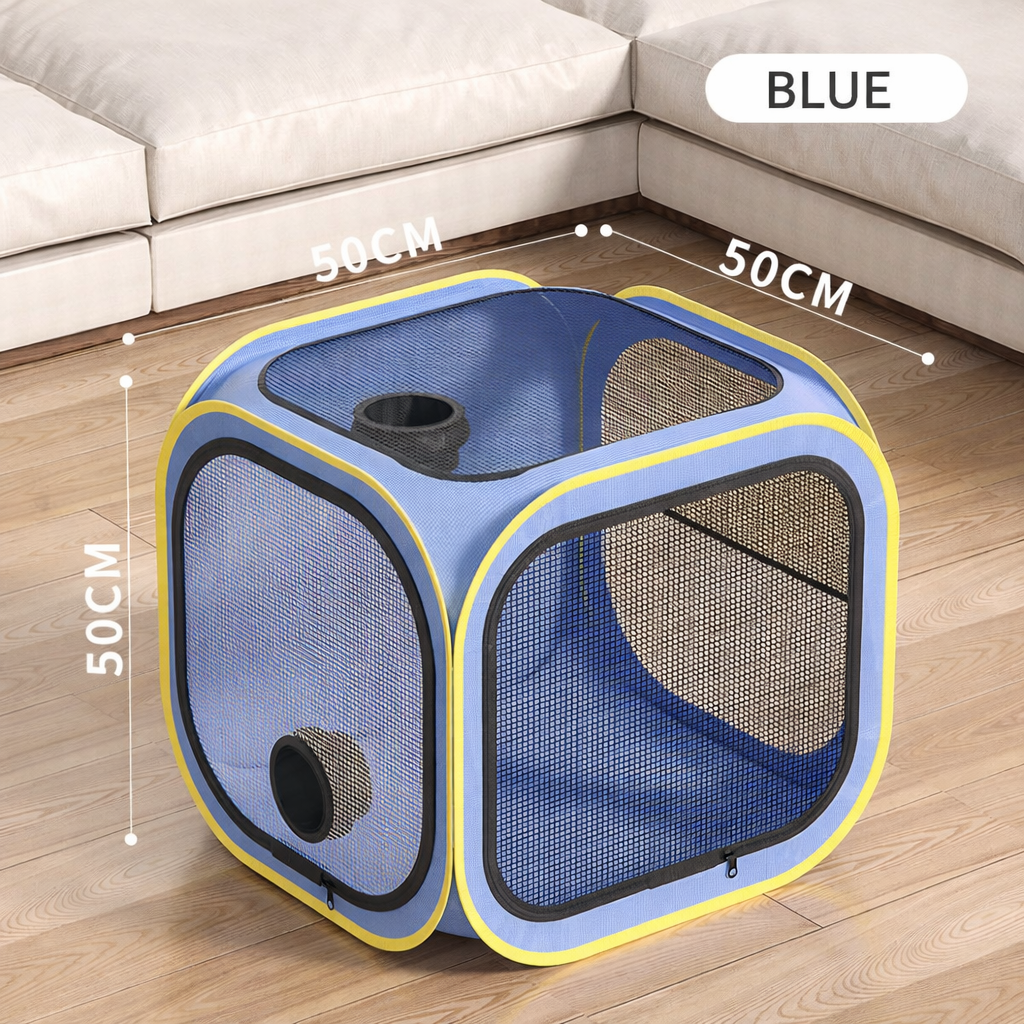 Bolsa de secado azul básica. Adecuada para mascotas de hasta 11 kilos.