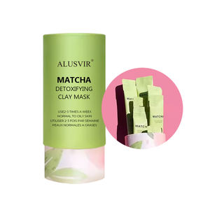 Koreanische Super Matcha Poren-Tiefenreinigende Gesichts-Tonmaske Natürliche Gesichtspflege Schönheitsprodukte Akne-Behandlung Schlammmaske Pulver - Product Image 2