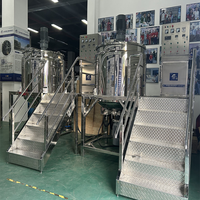Machines de mélange en acier inoxydable pour la fabrication de produits chimiques capillaires, shampoings, détergents et savons de lessive, capacité personnalisée, haute pression vapeur