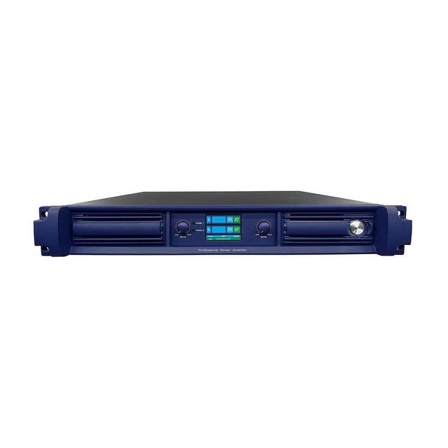 Digital Power Amplifier Pro Audio 1.5U Power 2 Channel 2X1300W Professional Sound System