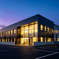 Almacén Moderno Prefabricado de Acero |   Edificio de Estructura de Acero de Alto Rendimiento para Uso Industrial