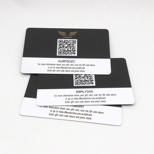Tarjetas de Fidelización VIP Personalizadas para Supermercados con Código QR - Product Image 1