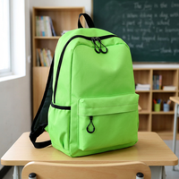 Sac à dos personnalisé en gros d'usine, pas cher, en tissu 600D imperméable, pour filles, sac d'école décontracté, sac à livres pour enfants, et cadeaux scolaires