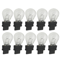 10 ampoules halogènes 3156 27W DC12V pour voiture, claires, pour feux stop, feux arrière, clignotants et phares