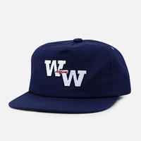 Casquette vintage non structurée à 5 panneaux en coton avec logo brodé personnalisé, style snapback, pour marques streetwear – Fabrication ODM/OEM