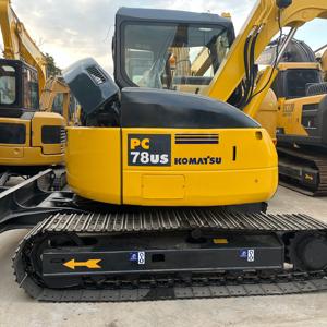 Miniexcavadora Komatsu PC78US de Segunda Mano, Excavadora de Orugas de 7 Toneladas, Equipo de Construcción - Product Image 3