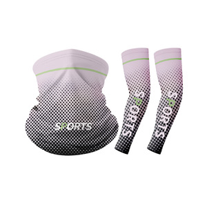 Outdoor Sun Protection Sleeve And Neck Warmer Set Ice Silk Adult Unisex Anti Uv Cycling Fishing Gear - Product Image 3