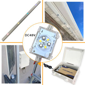 Lumière de pixel LED haute densité 12V/24V étanche IP68 décorations extérieures de corps en PVC pour bâtiment/façade/scène - Product Image 3