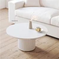 Table basse en marbre, table à thé ronde, mobilier de salon, fabricant, vente en gros, OEM, ODM, taille personnalisée, commande en gros