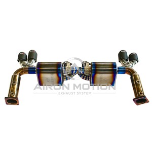 Válvula Electrónica de Aleación de Titanio de Alto Rendimiento <span class=keywords><strong>Airon</strong></span> para Escape de Porsche 911 Turbo S 991/991.2, Silenciador Catback de Ajuste Directo de 1.6 mm - Product Image 6