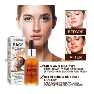 Huile de bronzage pour le corps OEM, Lotion de bronzage organique pour le visage, eau bronzée, Lotion hydratante pour la peau - Product Image 3