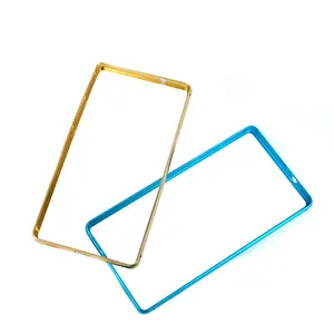 CNC milling customized metal phone case CNC machining anode color precision aluminum phone case frame