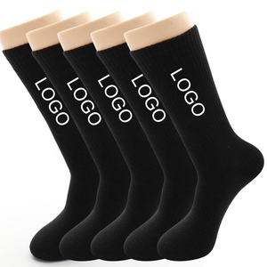 <strong>Socks</strong> for <strong>Men</strong> Cotton Printed Crew <strong>Gym</strong> Classic White Black Plain Athletic Unisex Jacquard Sports Custom Logo <strong>Socks</strong> - Product Image 6